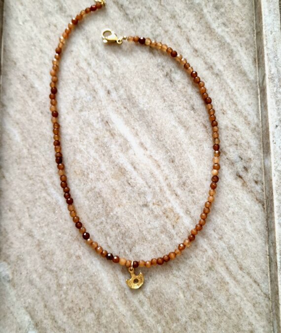 Gargantilla Moss moka